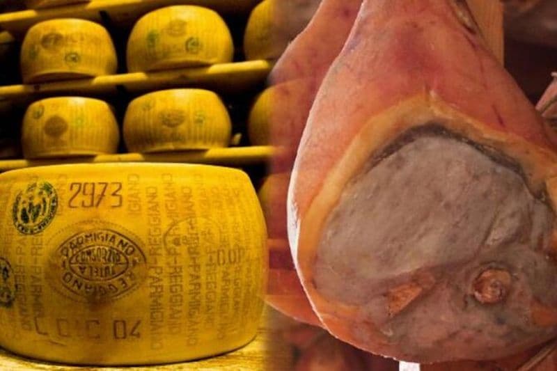 Billet Visite du Parmesan et du Jambon de Parme avec dégustations