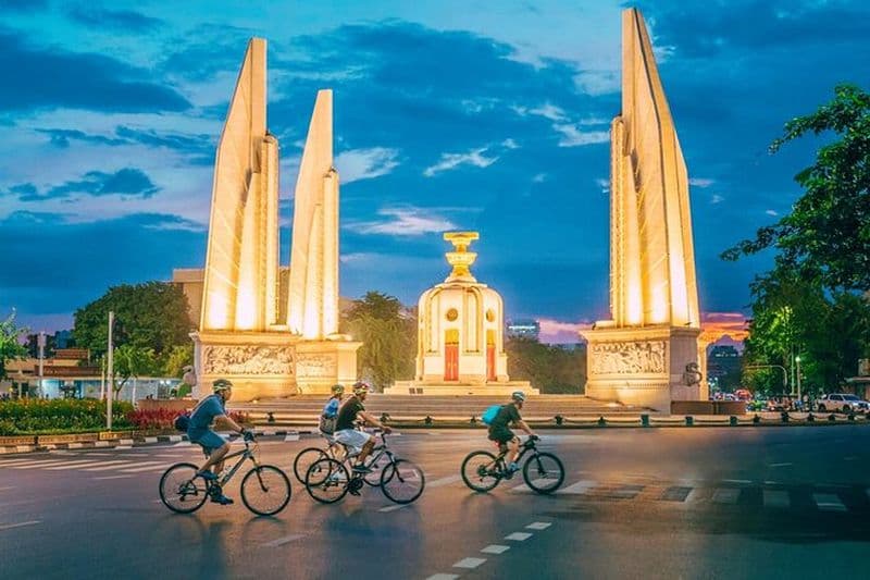 Billet Balade nocturne en vélo à Bangkok