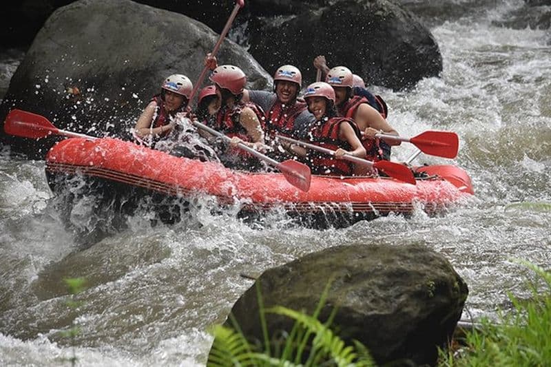 Billet Rafting sur la rivière Ayung à Bali avec déjeuner