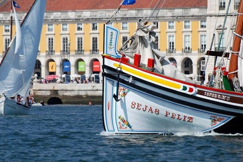 Billet Balade en bateau traditionnel à Lisbonne