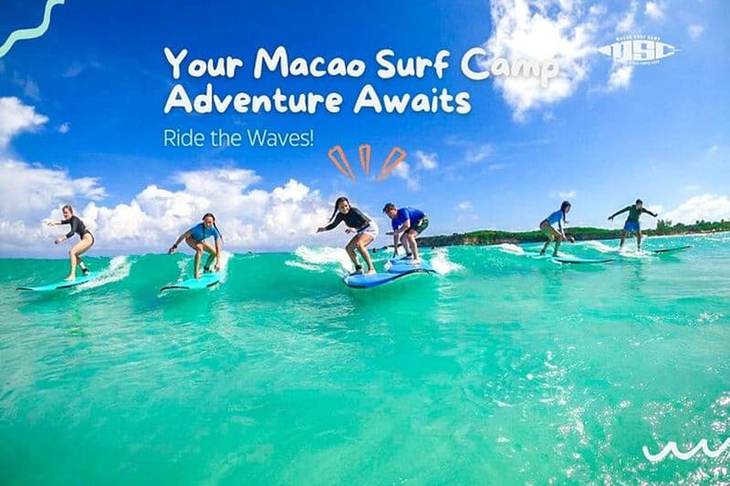 Billet Cours de surf en petit groupe à la plage de Macao à Punta Cana