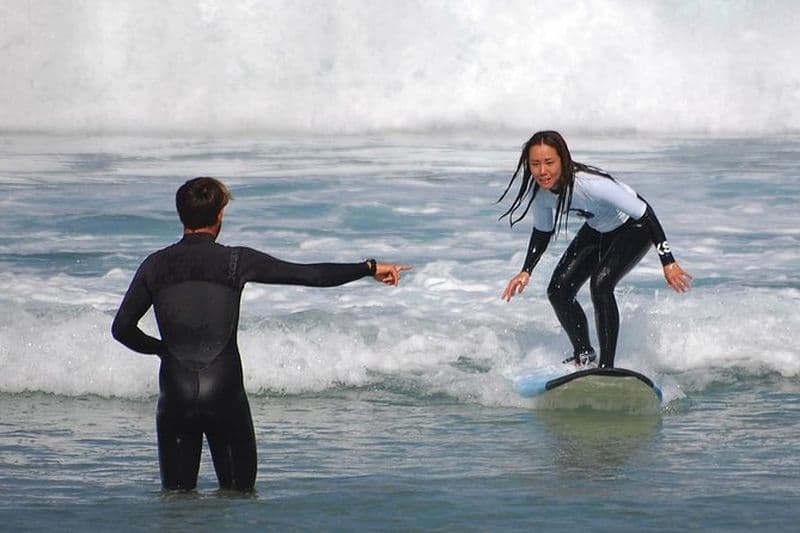 Billet Cours de surf pour débutants à Fuerteventura