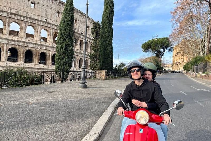 Billet Balade en Vespa à Rome