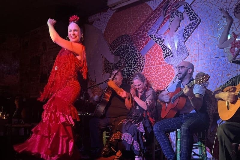 Billet Spectacle de flamenco avec dîner au Tablao El toro y la luna à Valence