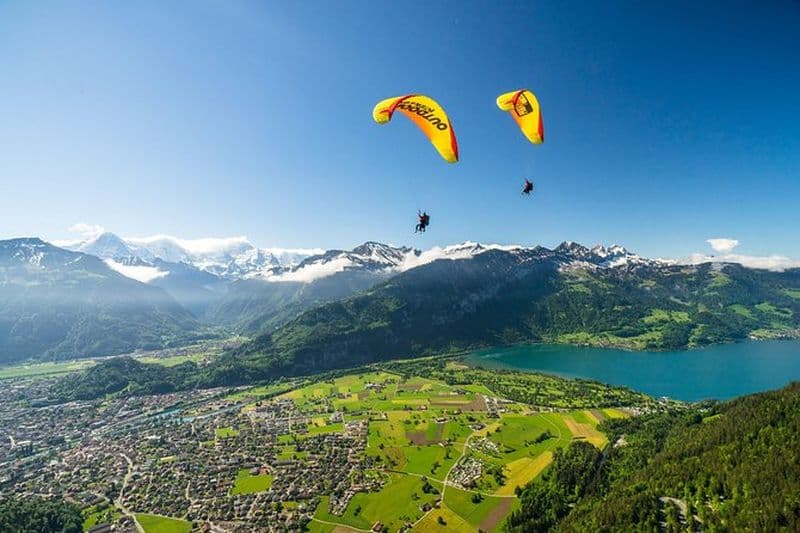 Billet Vol en parapente à Interlaken