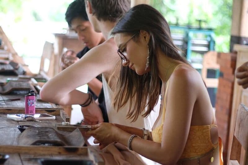 Billet Cours de fabrication de bijoux en argent à Bali