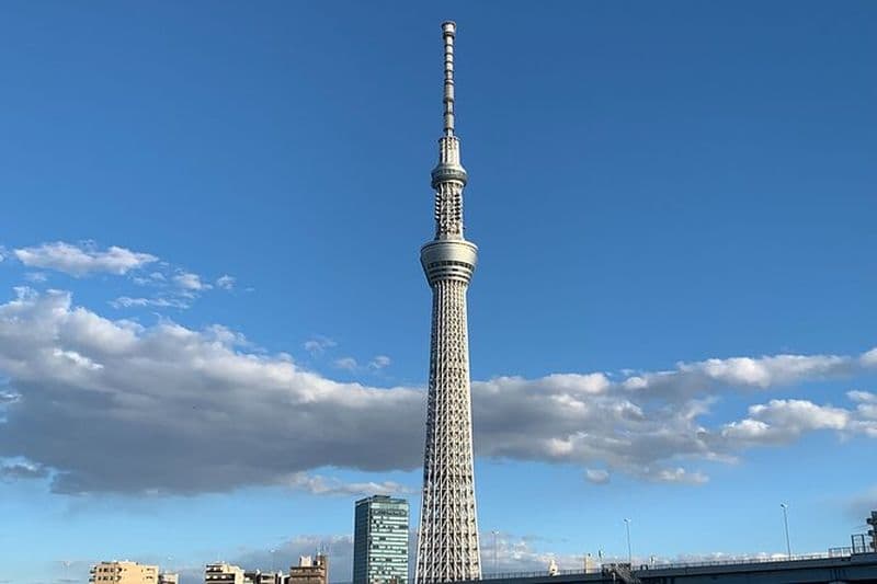 Billet Visite guidée d'Asakusa et billets pour Tokyo Skytree