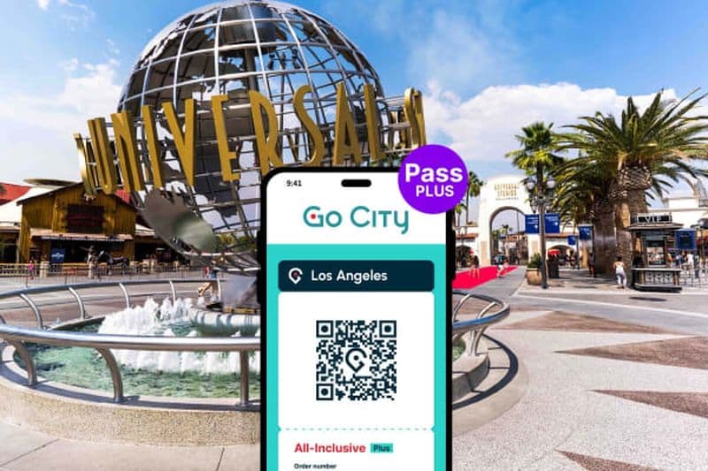 Billet Go City Los Angeles Pass Plus: Pass attractions avec Universal Studios