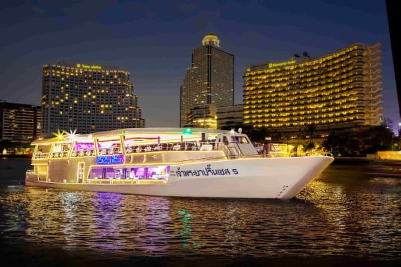Billet Croisière‑dîner sur la rivière Chao Phraya à Bangkok