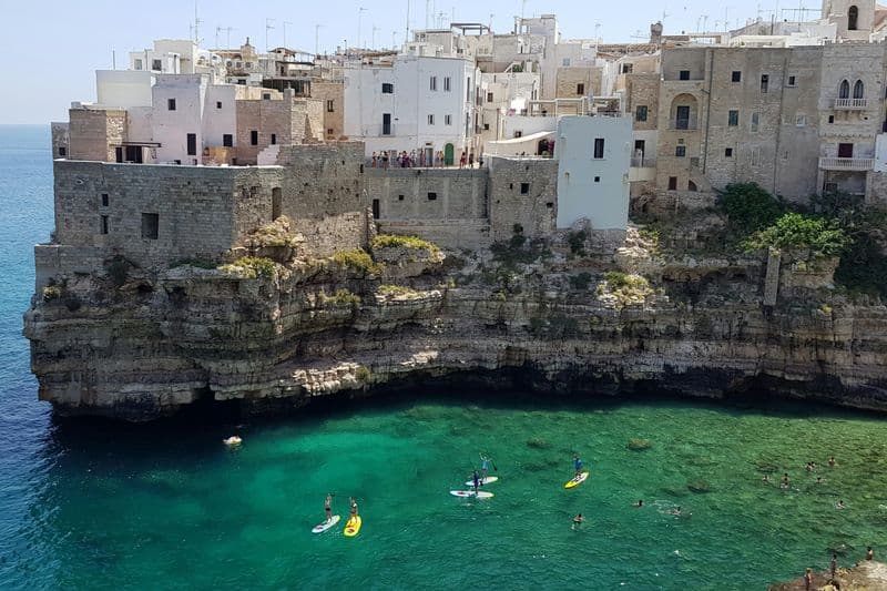 Billet Balade en paddle surf à Polignano a Mare
