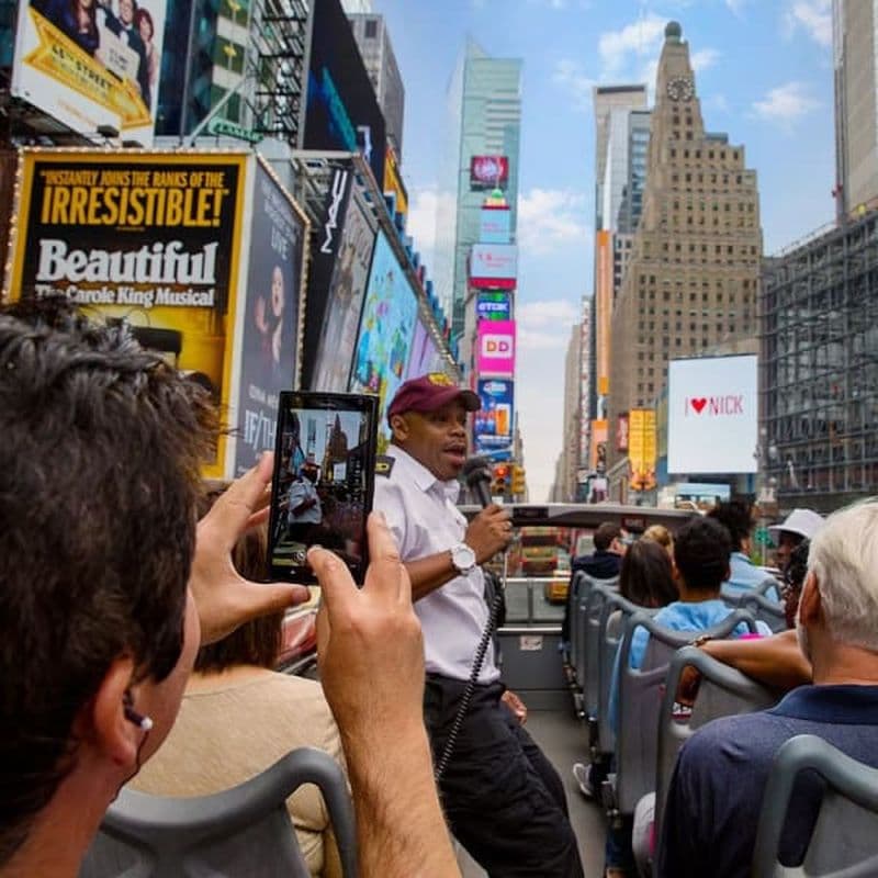 Billet New York Sightseeing Day Pass - Pass de 1, 2, 3, 4, 5, 6, 7 ou 10 jours
