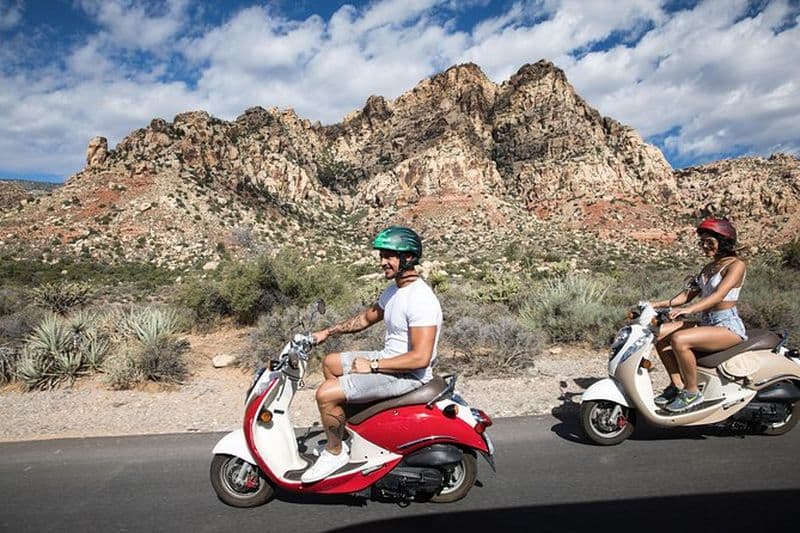 Billet Balade en moto dans le canyon Red Rock depuis Las Vegas