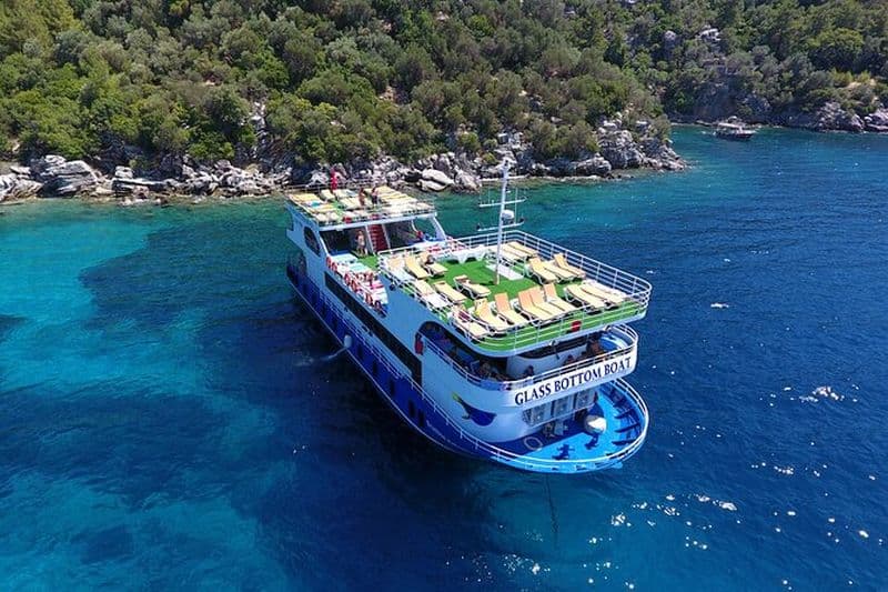 Billet Croisière en bateau à fond de verre à Marmaris