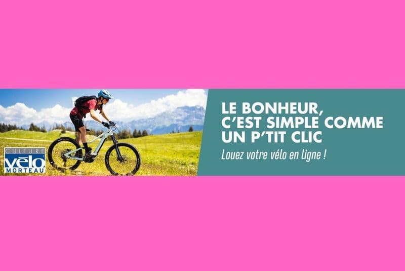 Billet Location de vélos chez Culture Vélo Morteau