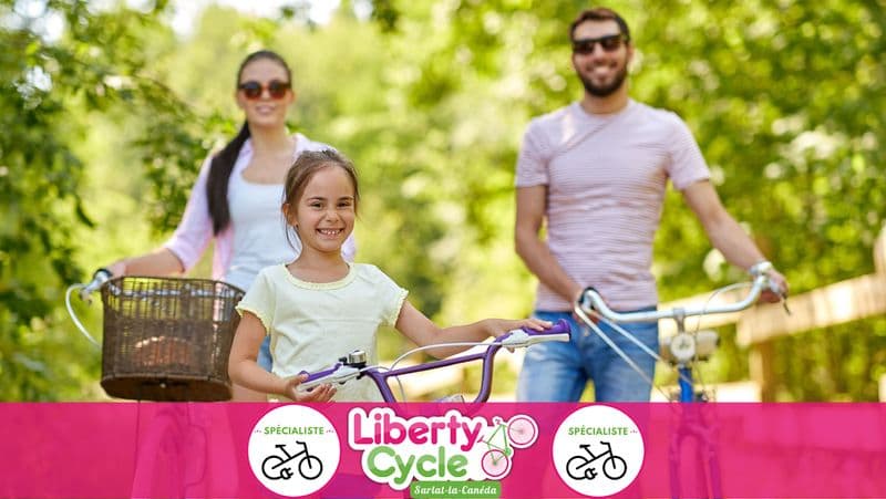 Billet Location de vélos chez Liberty Cycle