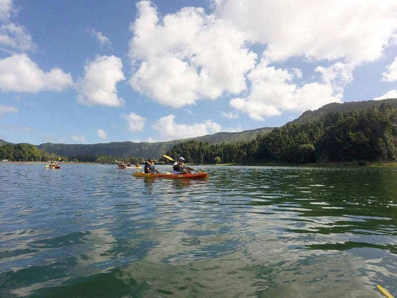 Billet Furnas en canoë et le parc Terra Nostra