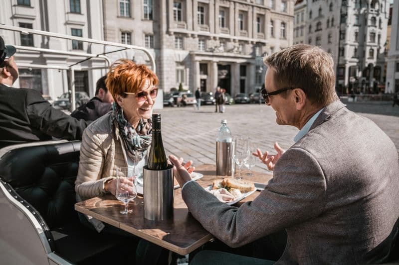 Billet Visite culinaire de Vienne dans une voiture électrique classique