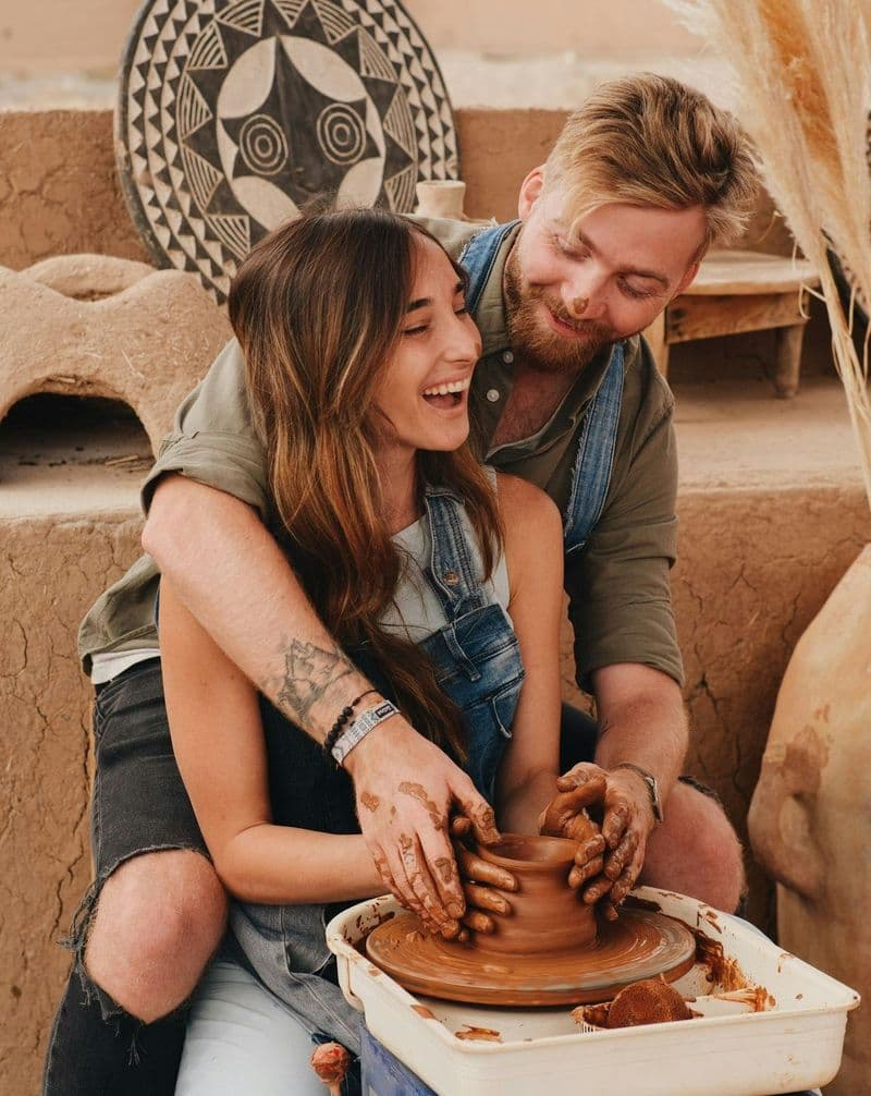 Billet Atelier de poterie à Marrakech avec thé marocain