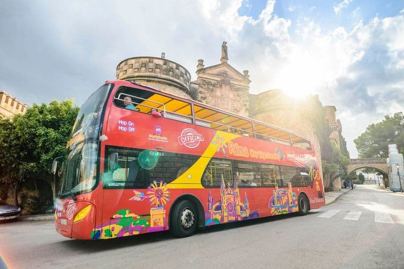Billet City Sightseeing hop-on hop-off bus tour of Palma de Mallorca