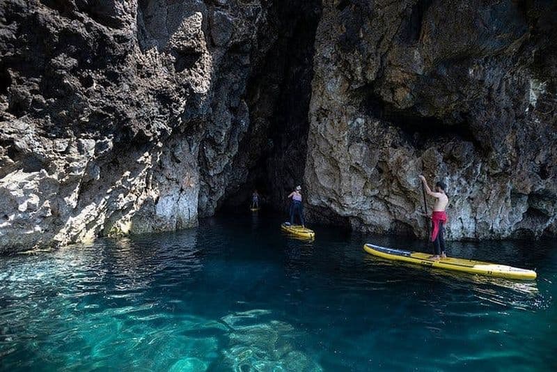 Billet Grottes et grottes guidées de Barranco en stand up paddle