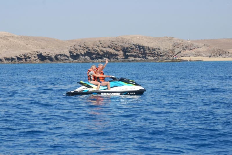 Billet Balade en jet-ski à Playa Quemada avec transfert