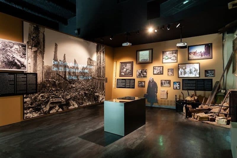 Billet Billet d'entrée au Musée Mémorial de Caen