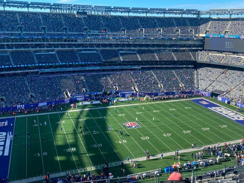 Billet New York Giants football game tickets at Metlife Stadium