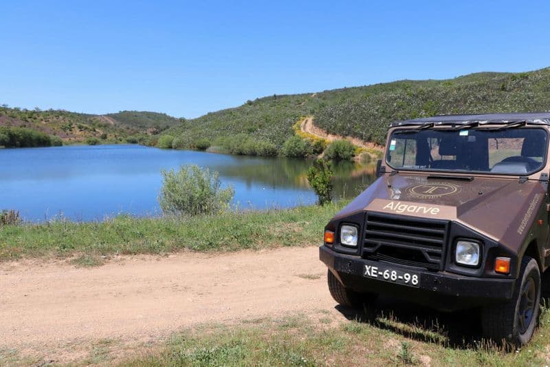 Billet La Serra do Caldeirão en 4x4 avec arrêt baignade saisonnier