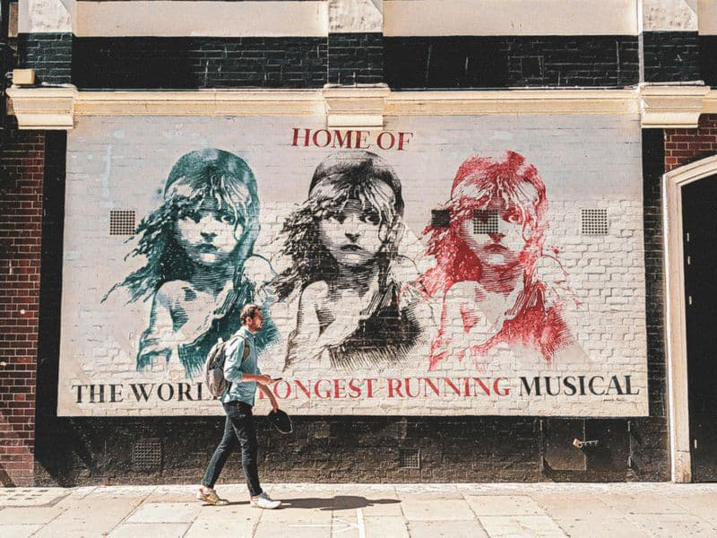 Billet Visite audioguidée à pied du théâtre West End