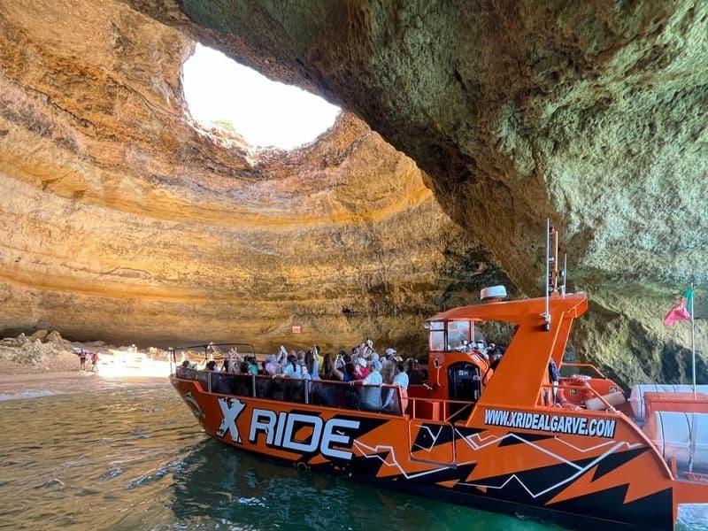 Billet Croisière d'observation des dauphins et des grottes à Albufeira