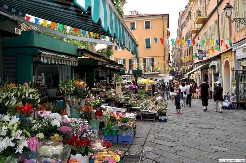 Billet Menton and Sanremo Italian market guided private tour