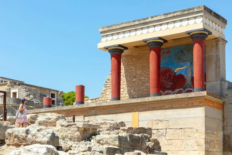 Billet Journée de visite en Crète : le palais historique de Cnossos et Héraklion