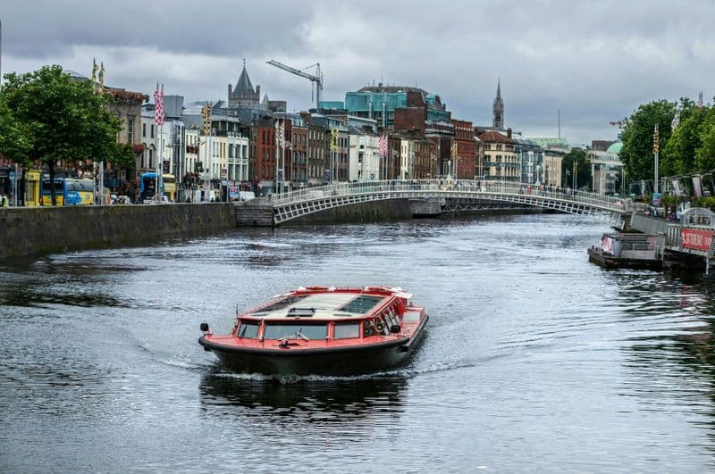 Billet Croisière touristique de 45 minutes sur la rivière Liffey