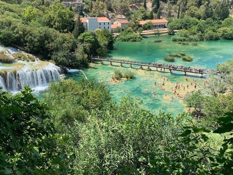 Billet Visite privée des cascades de Krka depuis Trogir