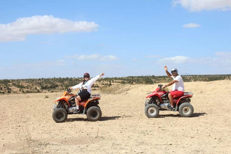 Billet 2-hour quad tour with pick-up and soft drink