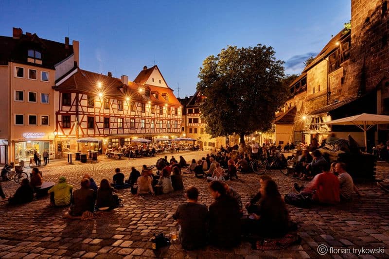 Billet Visite guidée de la vieille ville de Nuremberg à la lumière du soir