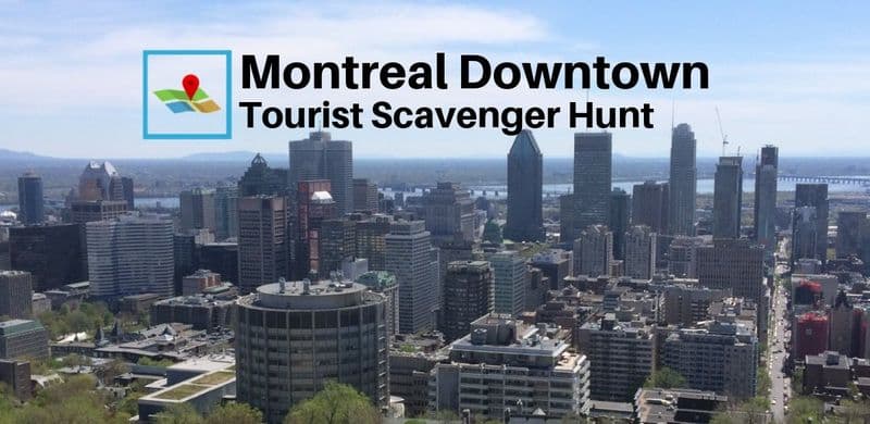 Billet Chasse au trésor touristique du centre-ville de Montréal