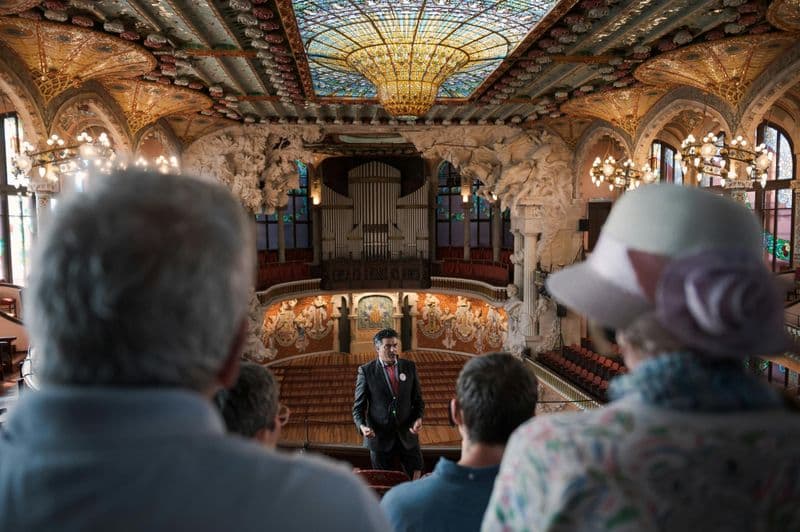 Billet Visite guidée du Palau de la Música Catalana à Barcelone