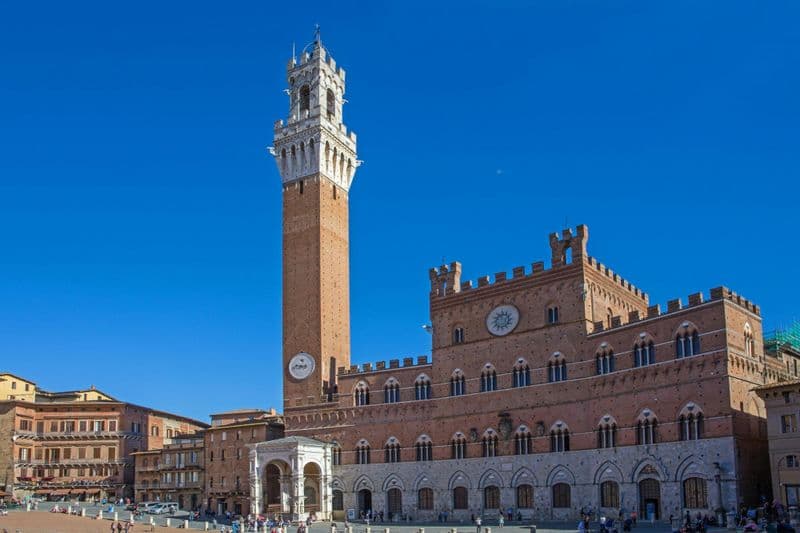 Billet Billet d'entrée au musée civique de Sienne au Palazzo Pubblico