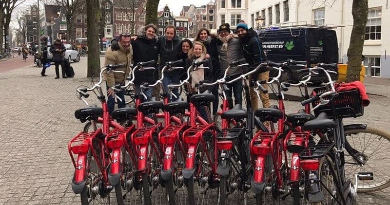 Billet Location de vélo de 4 jours à Amsterdam avec café de bienvenue