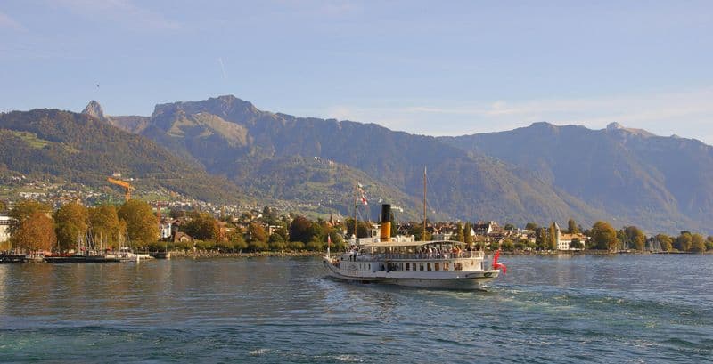 Billet Croisière Riviera du lac Léman au départ de Montreux