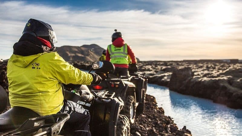 Billet Excursion sur une plage de sable noir en quad