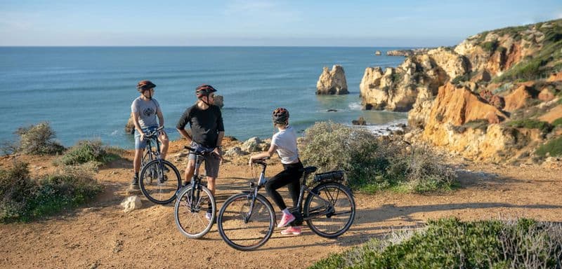 Billet Visite de la ville et de la plage d'Albufeira en vélo électrique