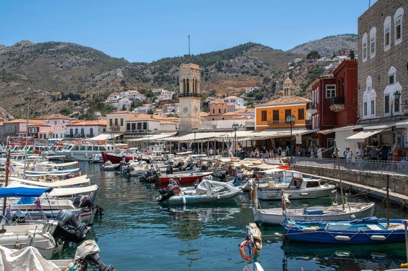 Billet Croisière vers l'île d'Hydra avec temps libre dans la ville