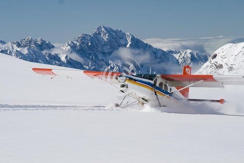 Billet Le glacier met en valeur le vol panoramique en avion de ski