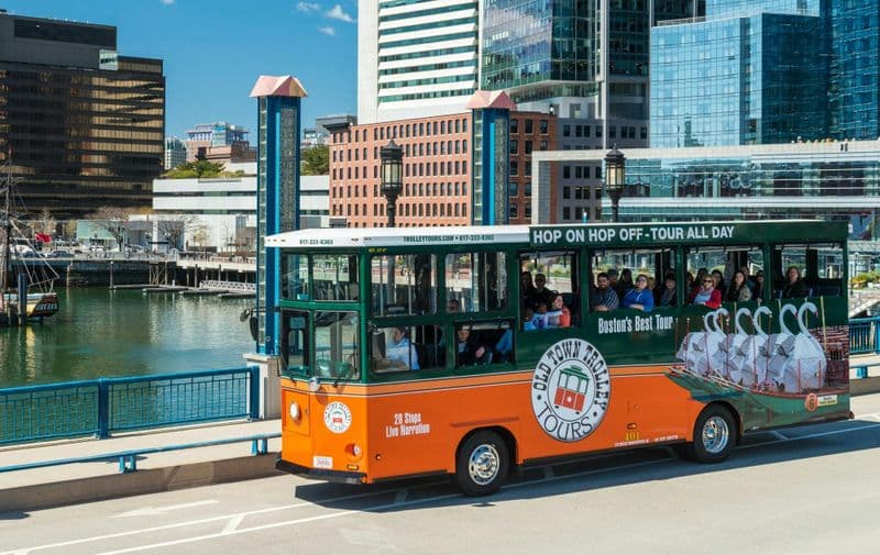 Billet 1-Day or 2-Day Hop-On Hop-Off Trolley Tour of Boston