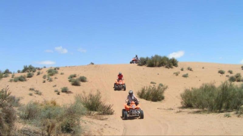 Billet Quad Bike Adventure in Agafay Desert with Tea Tasting From Marrakech