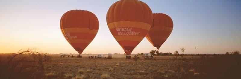 Billet Vol en montgolfière de 60 minutes tôt le matin à Alice Springs