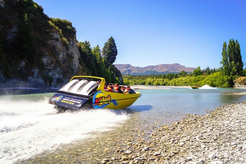 Billet Queenstown 1 heure de bateau à moteur sur les rivières Shotover et Kawarau