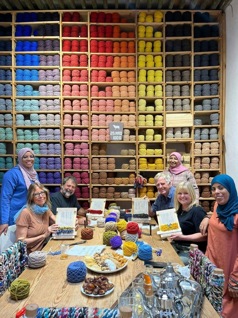 Billet Atelier de tissage de tapis d'une demi-journée à Fès